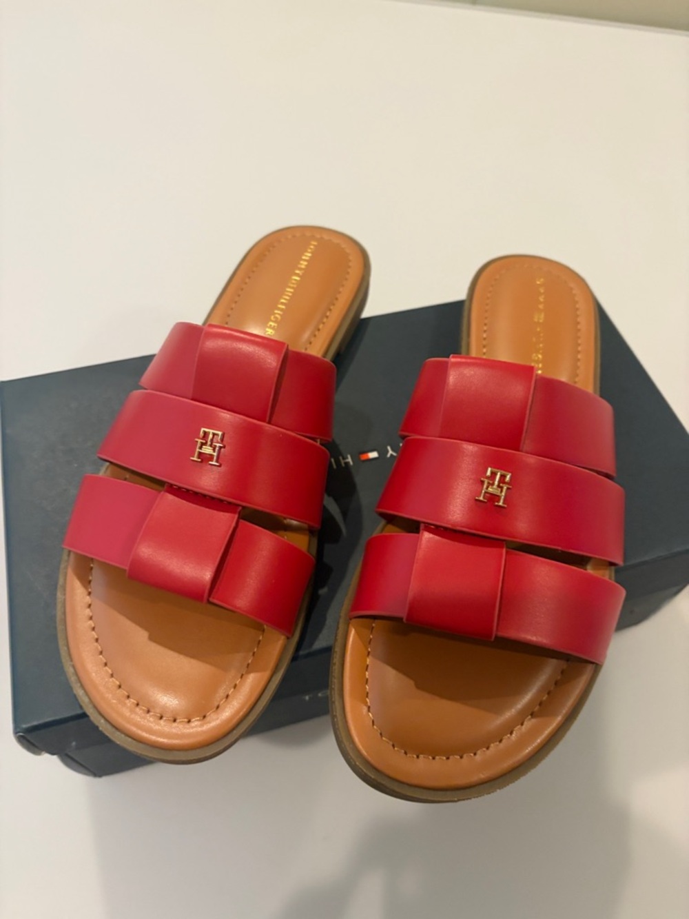 New in Box Tommy Hilfiger Modern Sandals